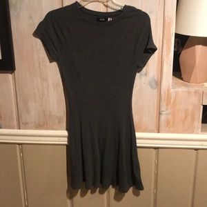 BDG knit dress with skater skirt bottom